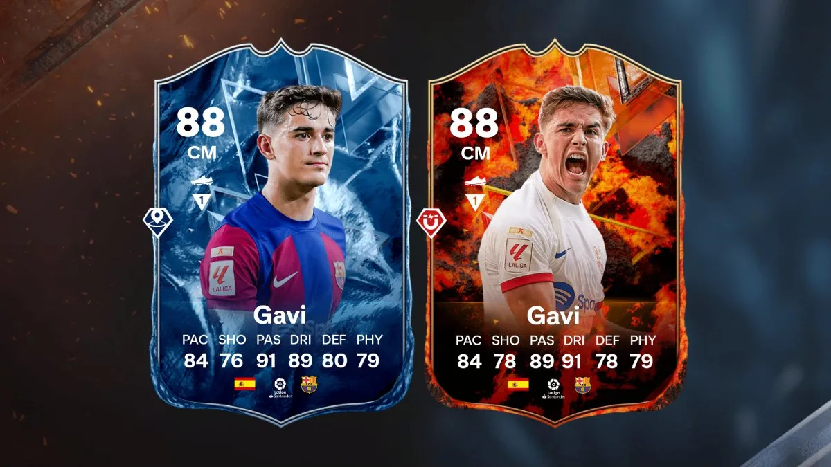 FC 24 vs Gavi SBC: Nên chọn phiên bản Lửa hay Băng?