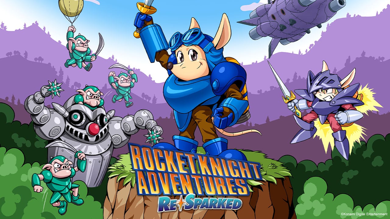 Sê-ri “Rocket Knight Adventures: Re-Sparked” được công bố cho PS5, PS4, Switch và PC