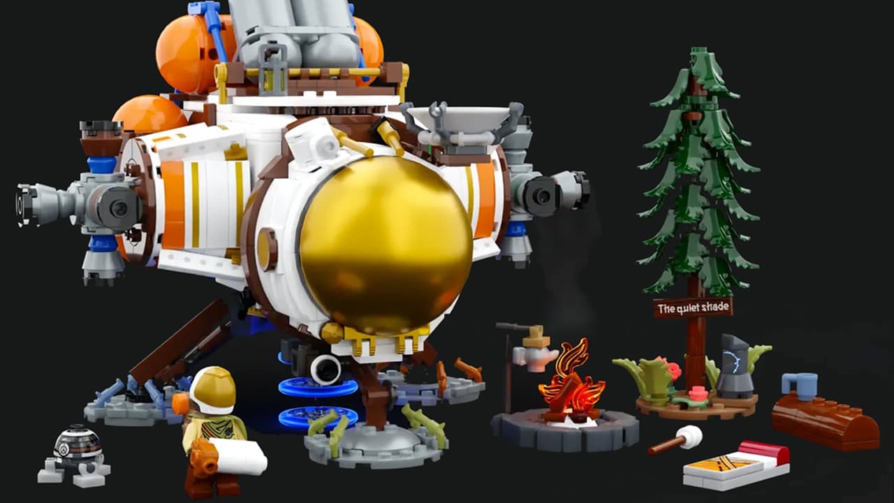 Con tàu vũ trụ LEGO Ideas Outer Wilds này trông thật tuyệt và chúng ta cần nó